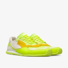 Camper Nothing Sneakers Neon Yellow / Yellow / Cream - Mens Singapore SDAWMA-696